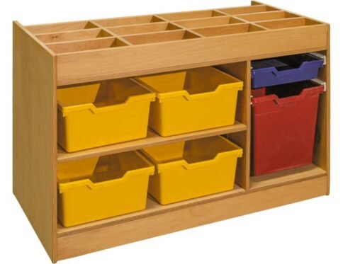Montessori Art Shelf