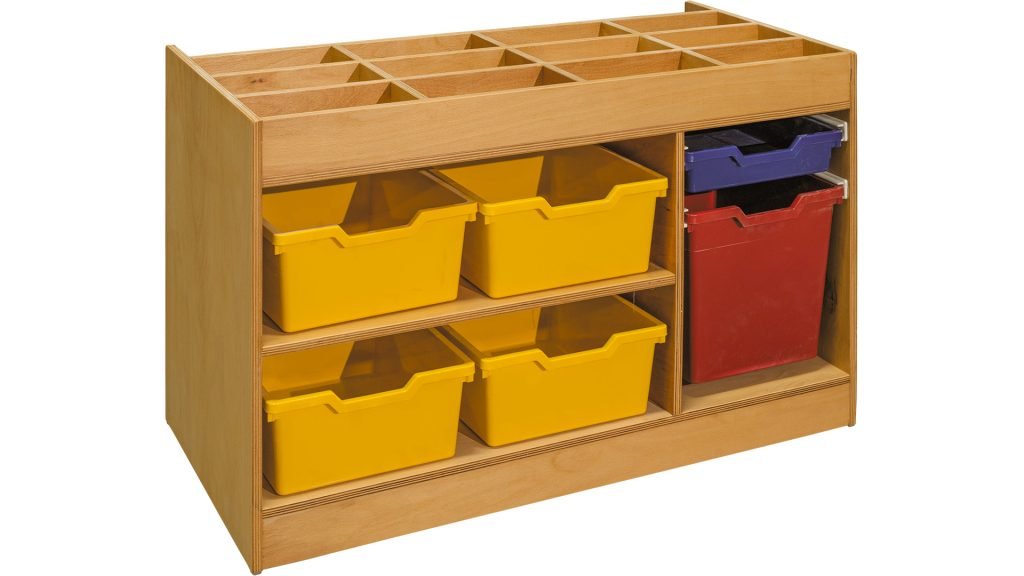 Montessori Art Shelf