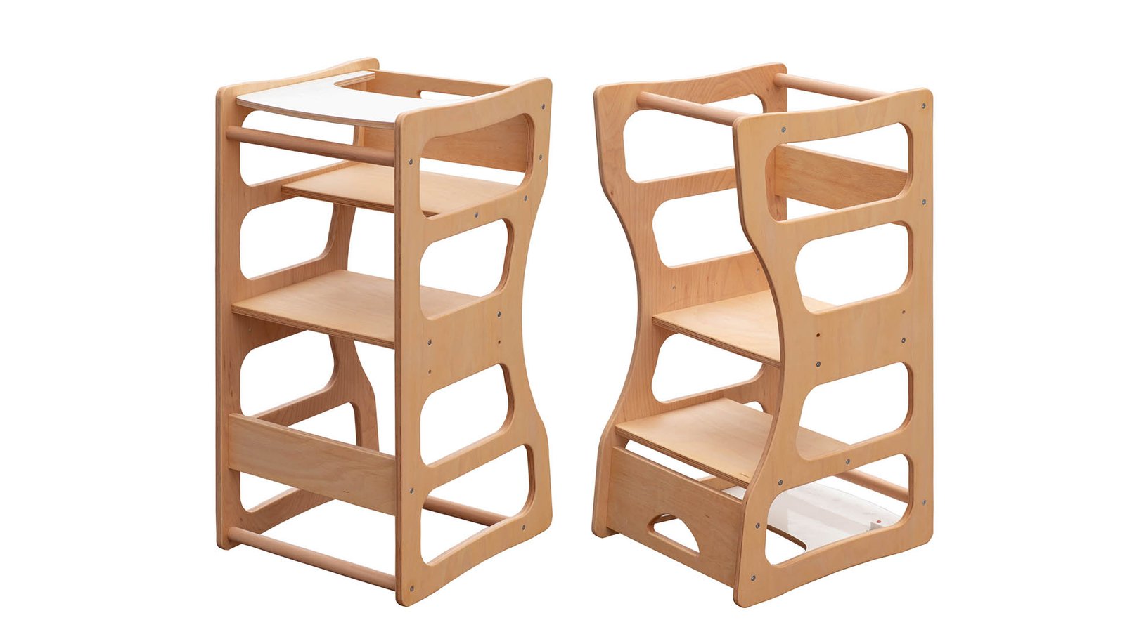 chair-learning-tower-four-pitayakids Wooden Learning Tower