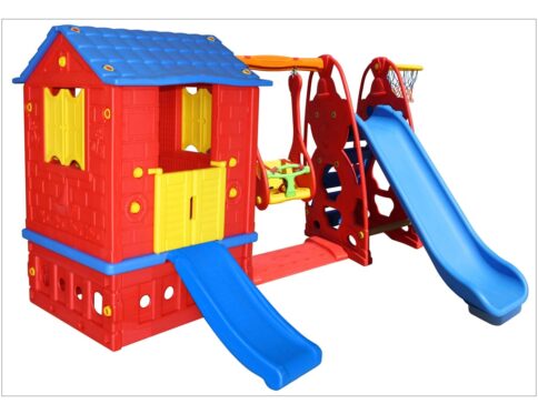 Playhouse Big Set with Slide and Swing