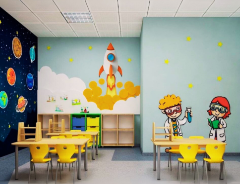 Science Classroom Consept