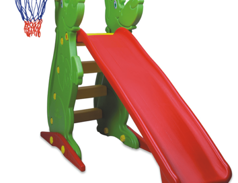 Slide with Basketball Hoop
