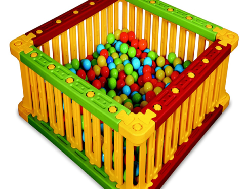 Square Plastic Ball Pit