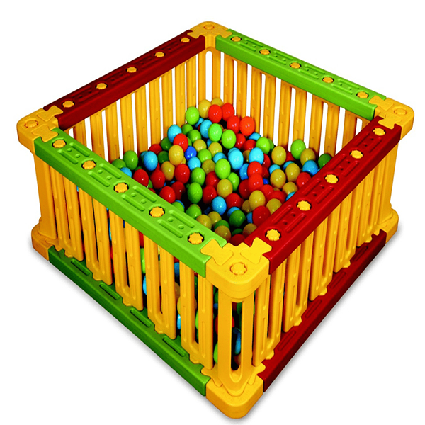 square-ball-pit-pitayakids Square Plastic Ball Pit