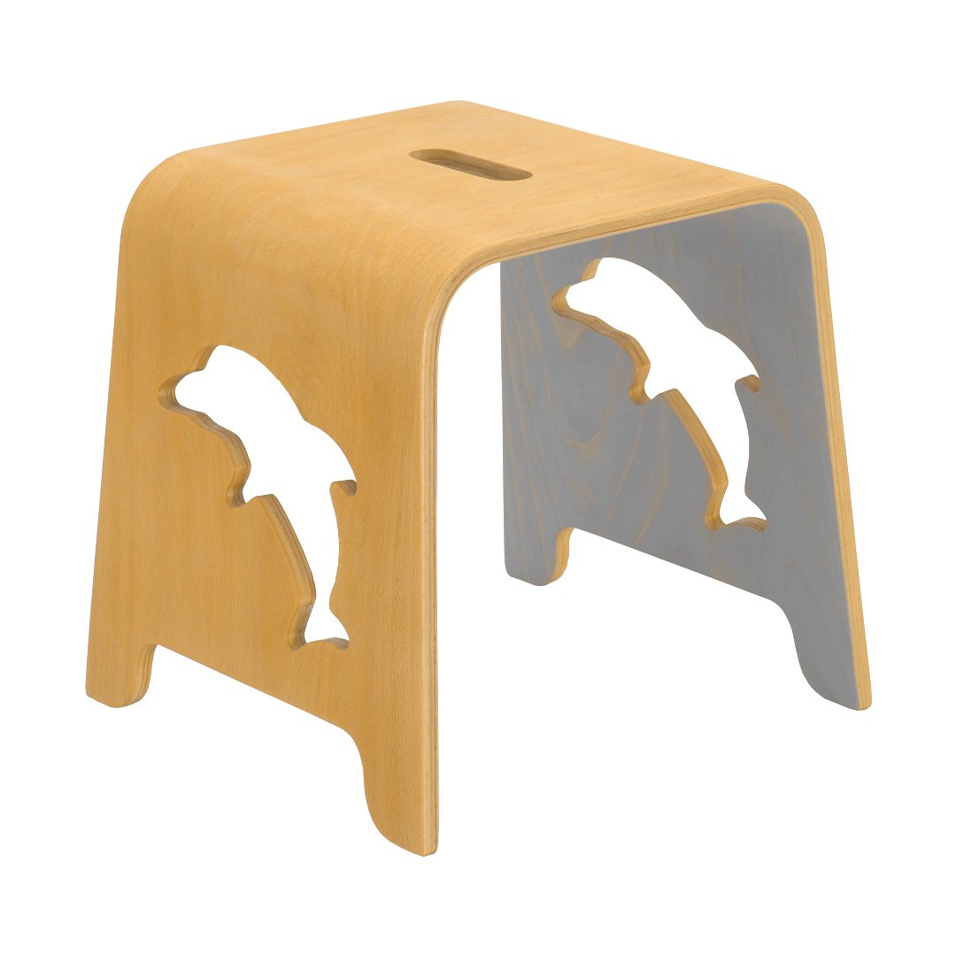 Dolphin Stool