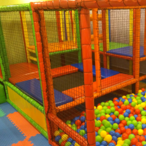 Tudor Ball Pit & Trampoline Set Indoor Playground