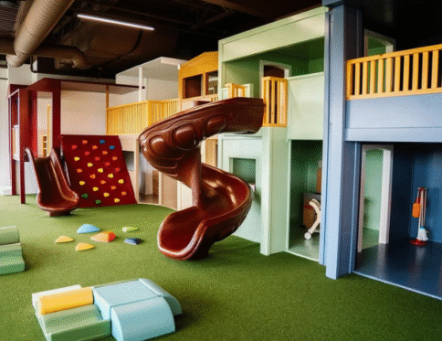 Adventure Realm Play Cafe Structure