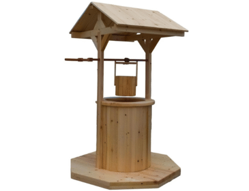 Wooden Water Well