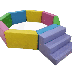 Jumbo Octagon Ball Pit - 2.4x2.4m / 7x7ft - Ultimate Group Sensory Play Arena