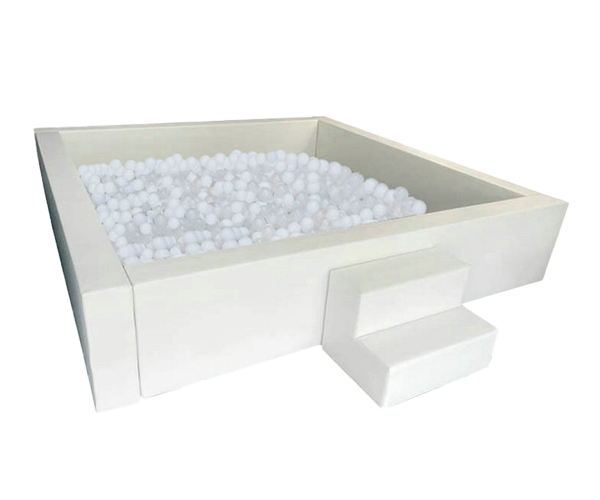 XL Soft Play Ball Pit (8ft x 8ft) with Integrated Stairs